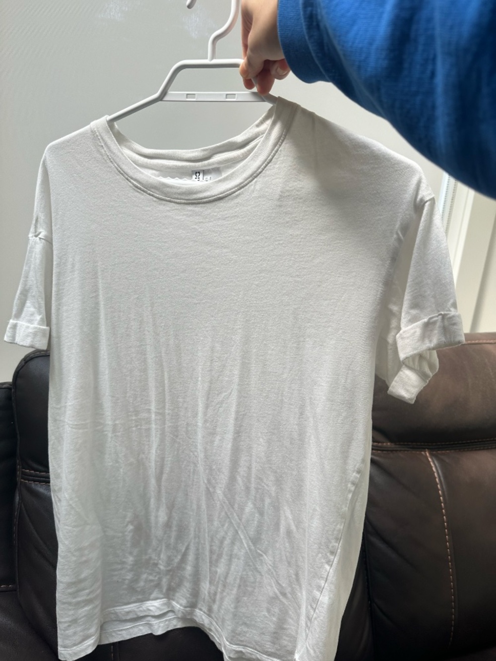 H&M Size Small White Basic Short Sleeve Tee